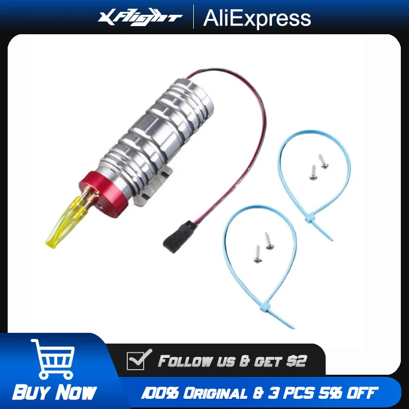 

1000CC/Min High Flow Electric Fuel Pump for RC Airplane Gasoline/Methanol with Metal Housing