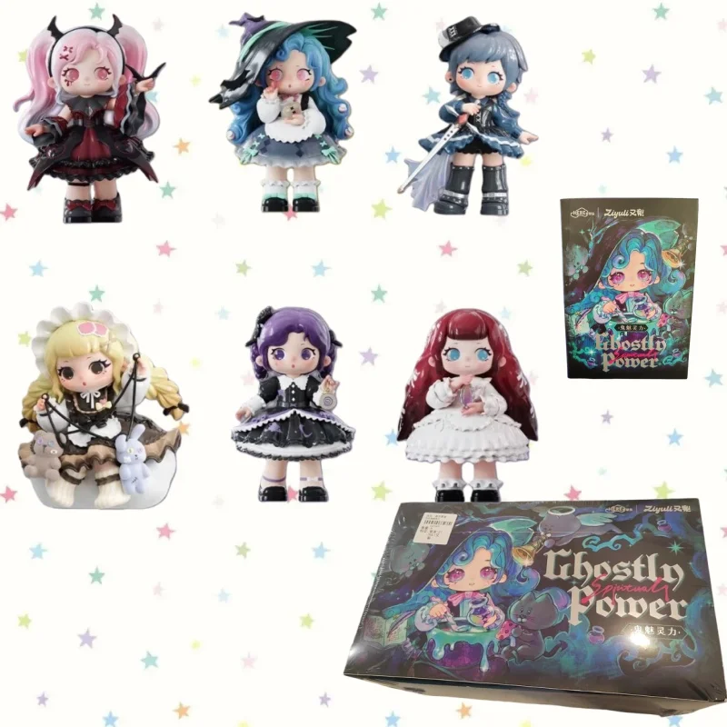 

Ziyuli Youli V7 Ghostly Power Serise слепая коробка модная фигурка украшения настольная коллекция модель на день Святого Валентина подарок на Новый год игрушки