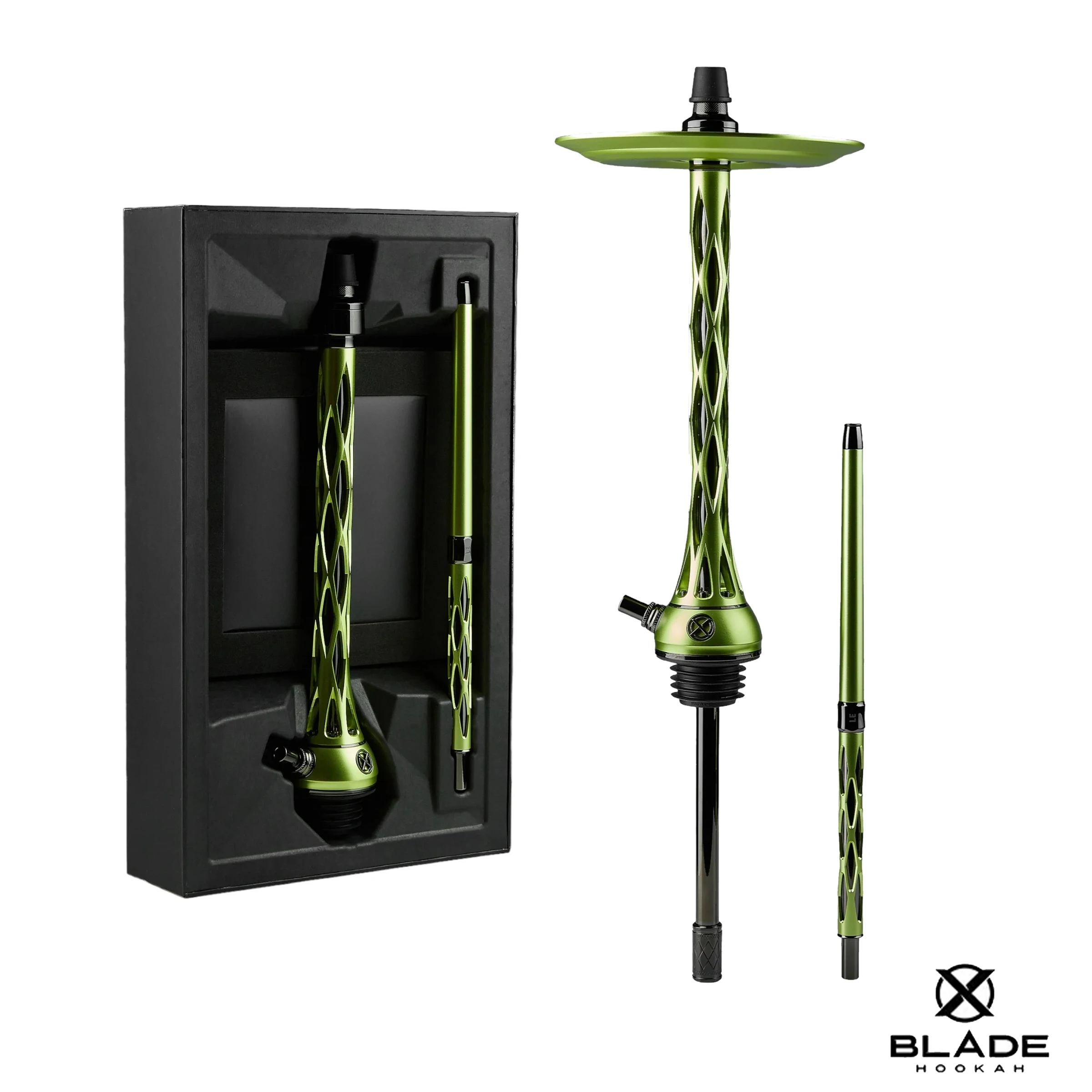 Blade Hookah One M Titan Hookah Shisha Set Without Glass Bottle Has An Optimal Shaft Height of 60 Cm