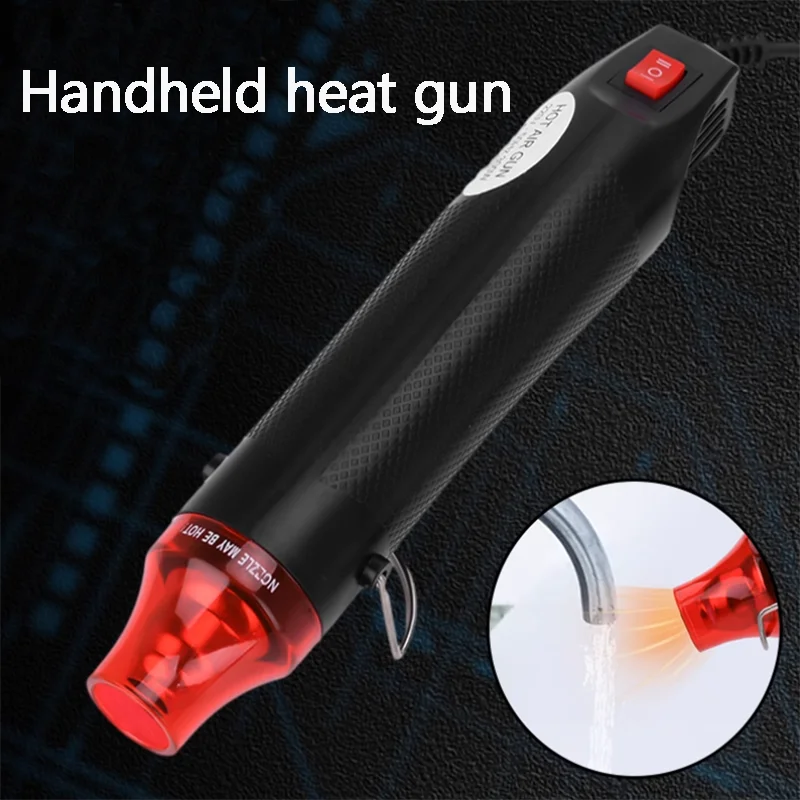 Polymer clay handheld heat gun small diy heating tool portable mobile phone repair heat shrink tube special