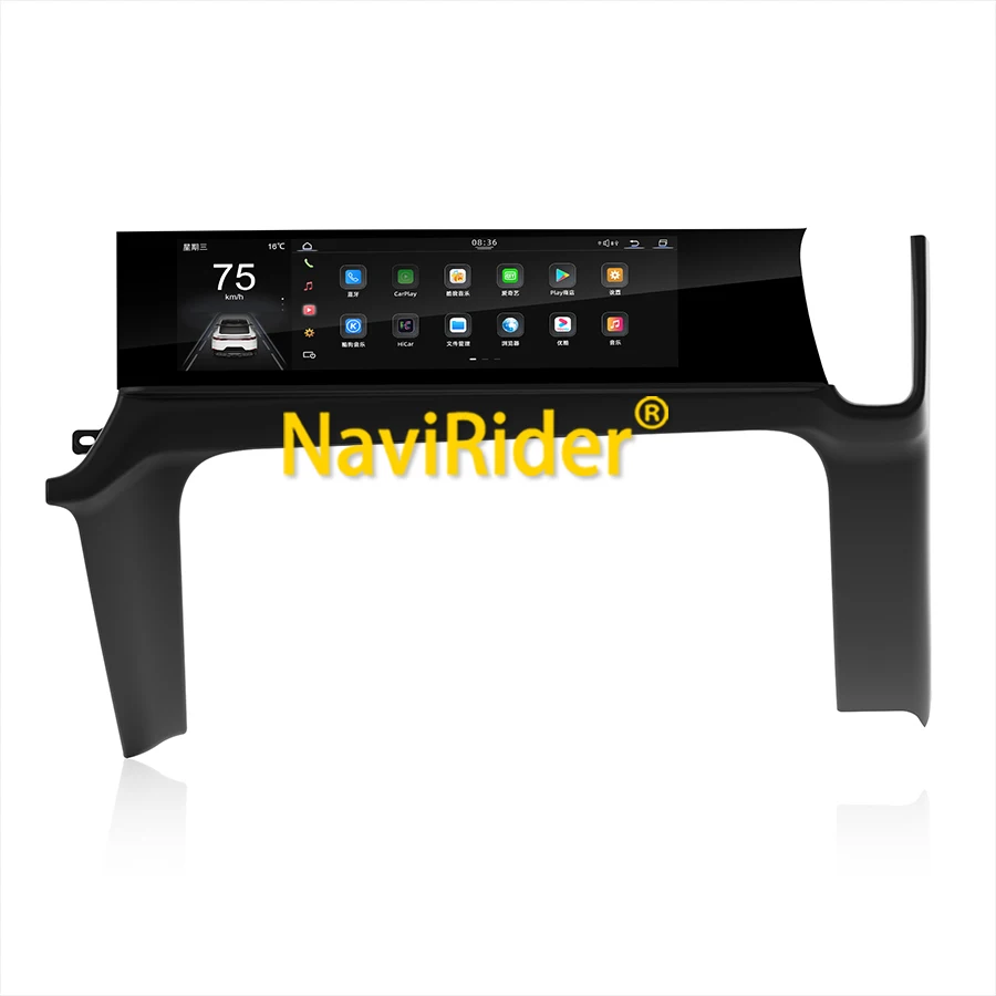 N Co-pilot 16 Screen Carplay For Porsche Cayenne 2018 2019 2020-2023 Car Multimedia Player Panel Display Unit Android 13 Monitor