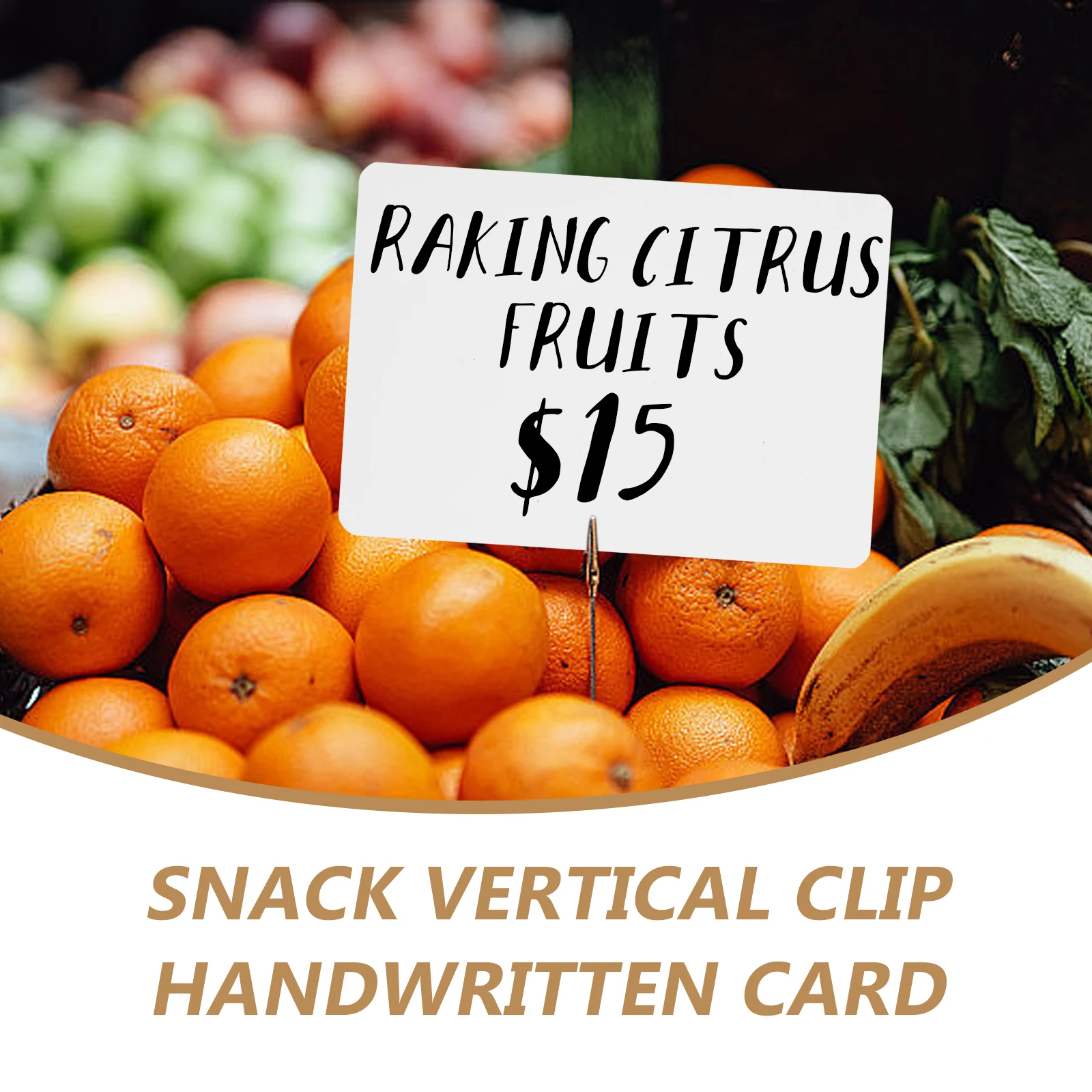 

10pcs Price Tags Display Signs Multi-functional Shelf Holders Writing Boards Merchandise Tags ABS Material Sturdy