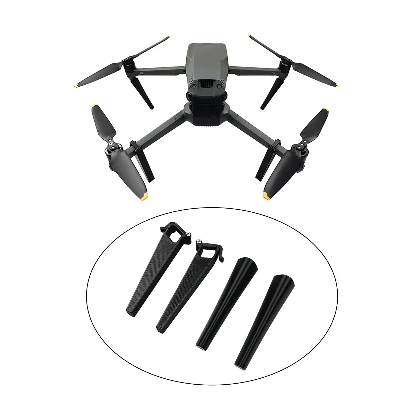 Extended Landing Gear Leg Support for DJI Mavic 3/3 Cine Drone