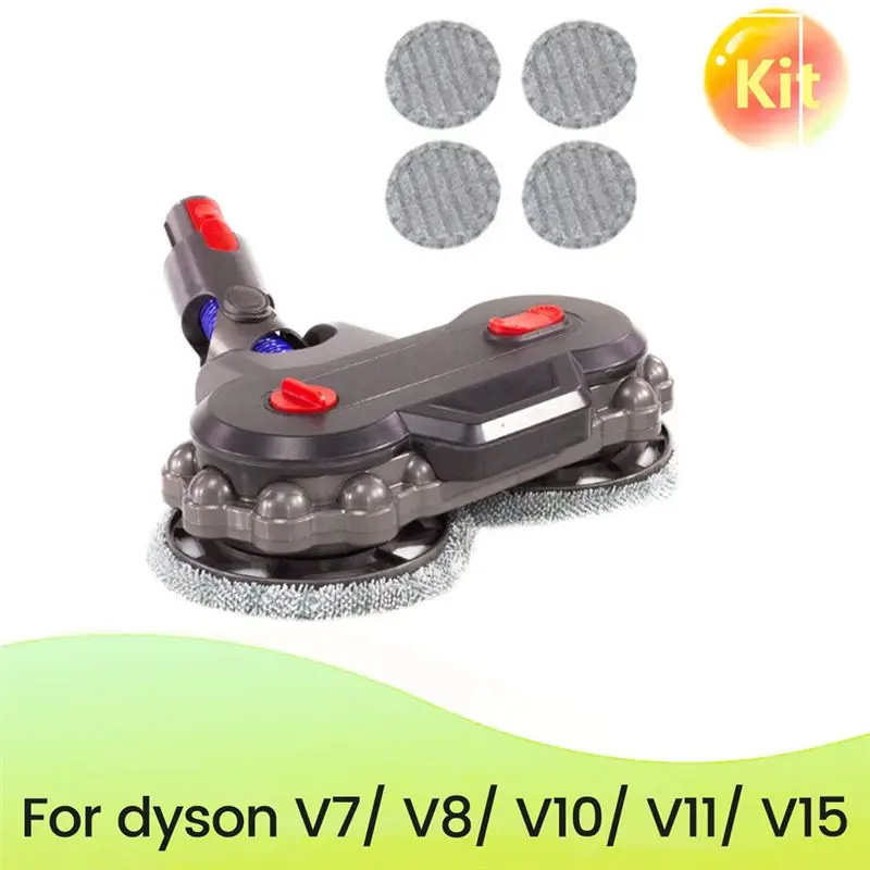 

Насадки для электрических швабр Dyson V7/V8/V10/V11/V15 для влажной и сухой уборки, замена насадок для швабр для твердых поверхностей