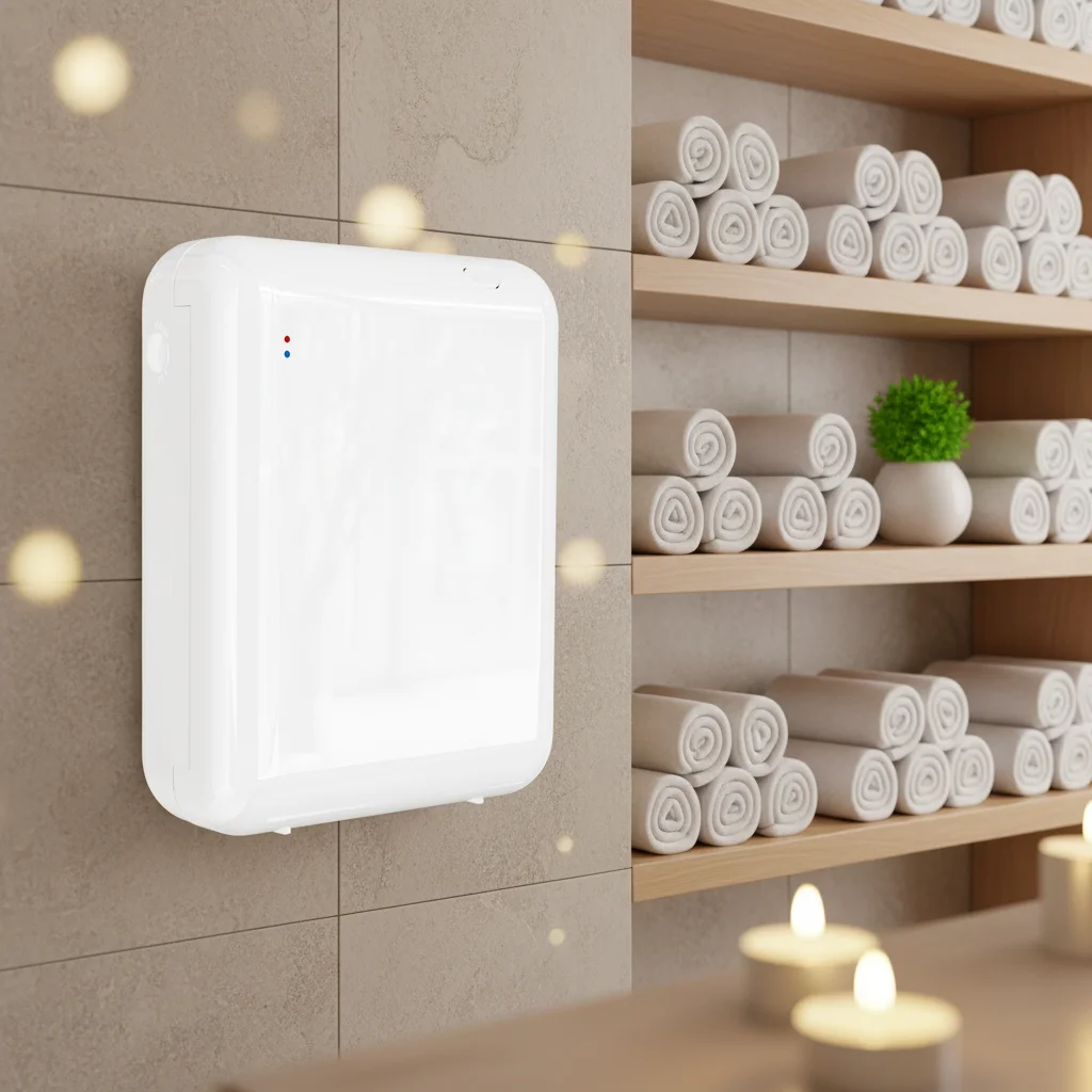 Wall Mount Smart Plug-in Cold Air Scent Nebulizer USB & Battery Dual Power Waterless Fragrance Sprayer For Hotel  Space