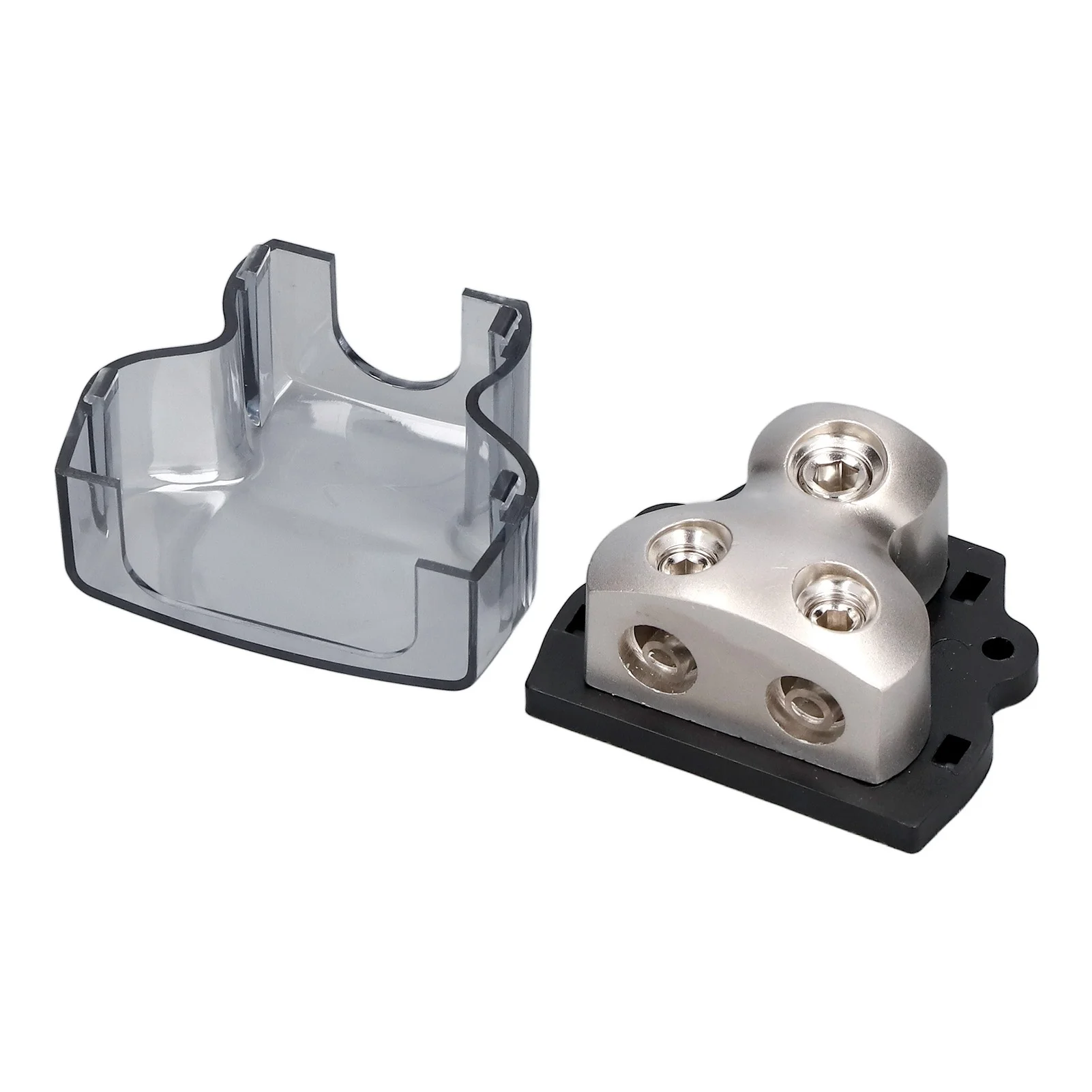 Car Audio Amplifier Splitter 2 Way Power Distribution Block Ground Distribution Connecting Block