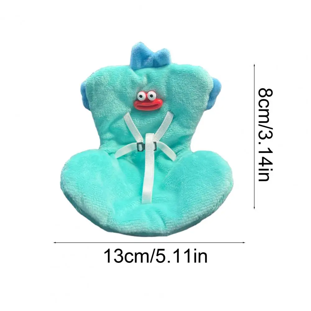 Mini Plush Doll Safety Seat  Doll Plush Safety Seat Car Air Aromatreatment Decoration Car  Ornament  Gifts