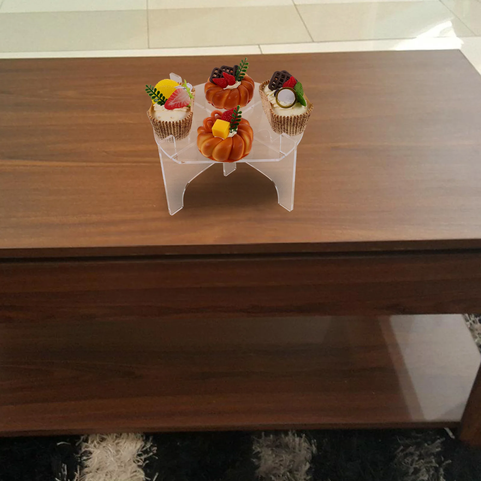 

Clear Acrylic Drink Dispenser Stand Sturdy Beverage Holder for Juice Serving At Parties Family Catering Events