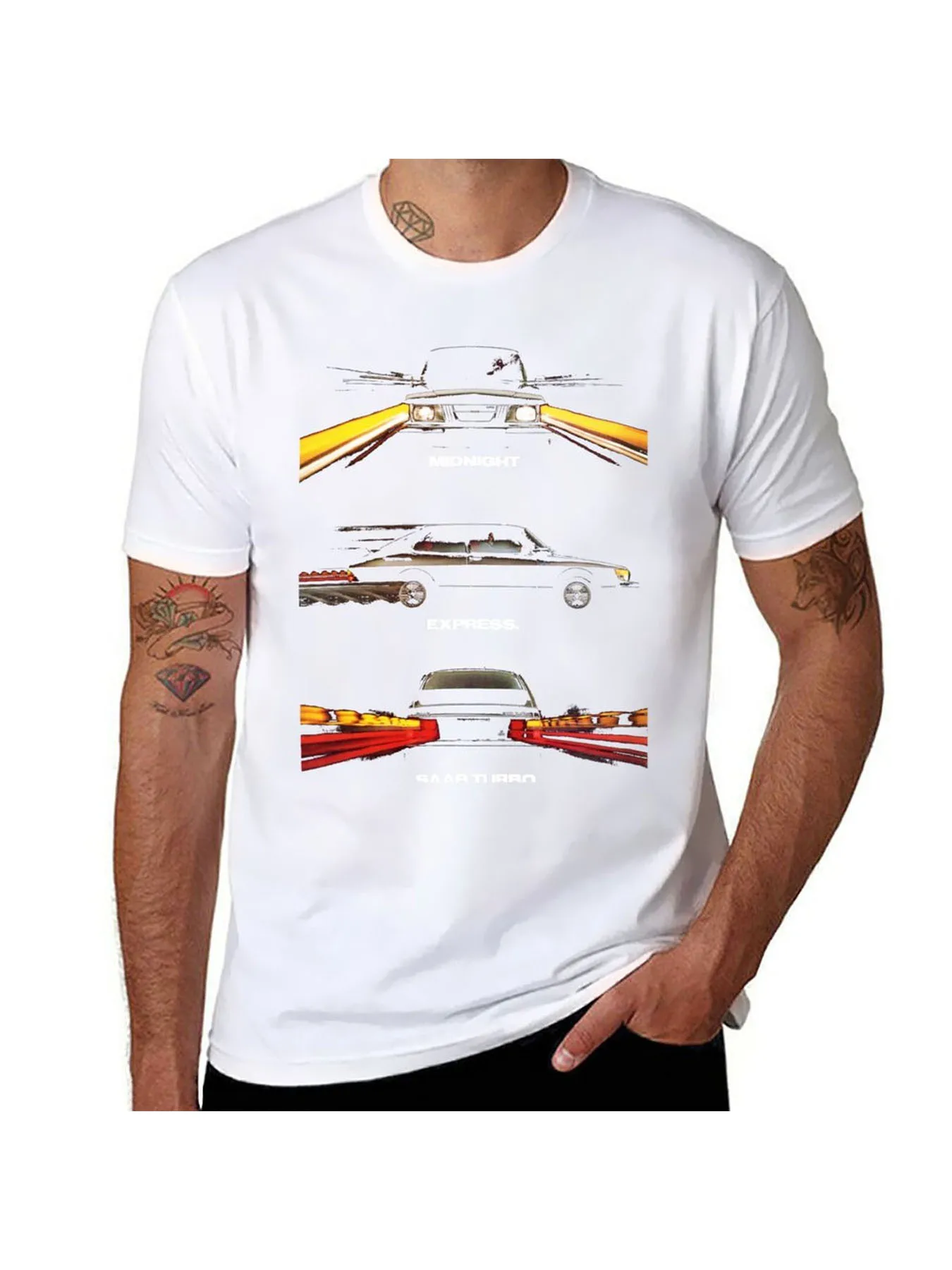 New SAAB 900 TURBO T-Shirt Plus Size Tops Short T-Shirt T-Shirts for Men Pack
