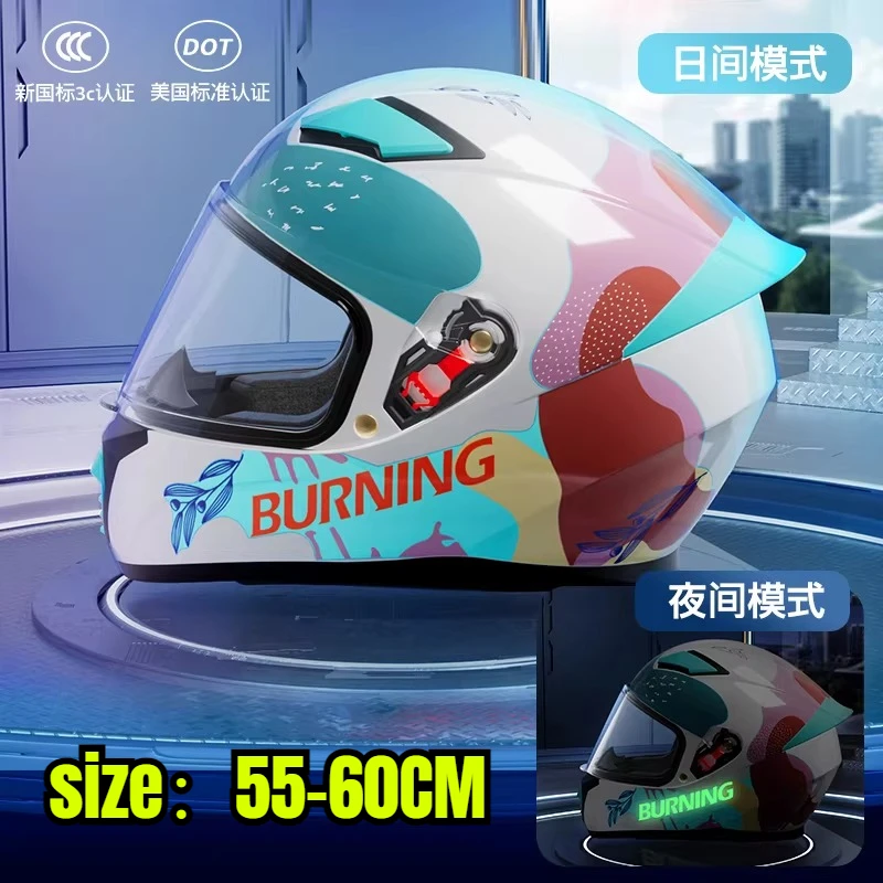 

Новый мотоциклетный шлем с сертификацией DOT, унисекс, полнолицевой, с защитой от запотевания, зимний, для мужчин и женщин