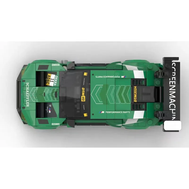 Nuovo modello classico di blocchi da costruzione per auto sportive da città E30 con 676 pezzi, regalo giocattolo per blocchi di compleanno per ragazzi e bambini