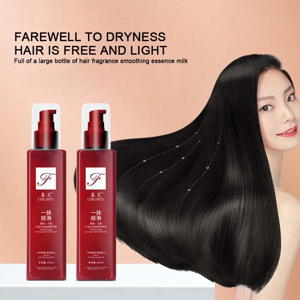 

200ml Hair Smoothing Leave-in Conditioner Magical Hair Care Product Repairing Damaged Hair Conditioner For Women E4v9