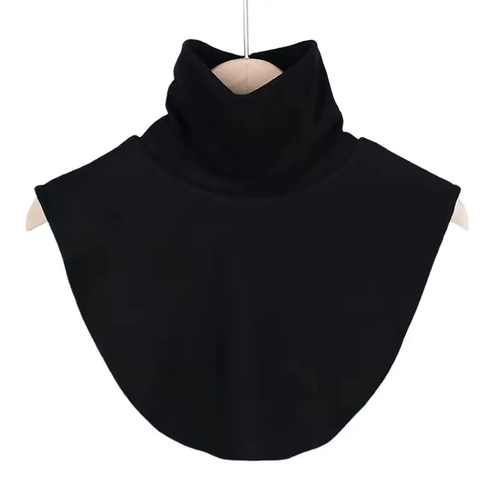 Cuello falso desmontable, cubierta de cuello alto, bufandas elásticas altas, cubierta de cuello alto, calentador de moda, Unisex