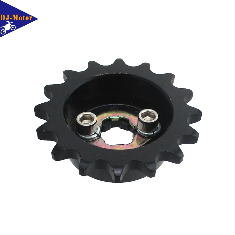 DJ-Motor Offset Front Sprocket +15mm 420-16T For Honda Mini Trail Monkey Bike Zonghsen ZS190 Daytona Anima 190cc 212cc Engine