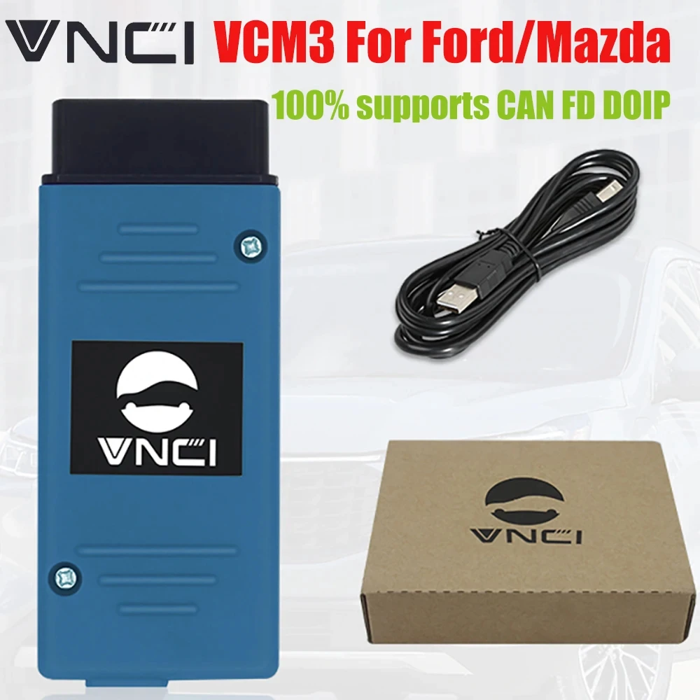 

VNCI VCM3 Diagnostic Scanner For Ford Mazda Support CAN FD DoIP Compatible with Original Driver Support IDS FDRS MADRS Software