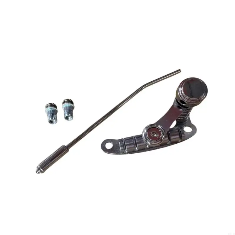 Professionelle Jazz-Tremolo-System-Brücke und Saitenhalter, korrosionsbeständige Tremolo-Brücke, geeignet für E-Gitarre 69HD – Detail 3