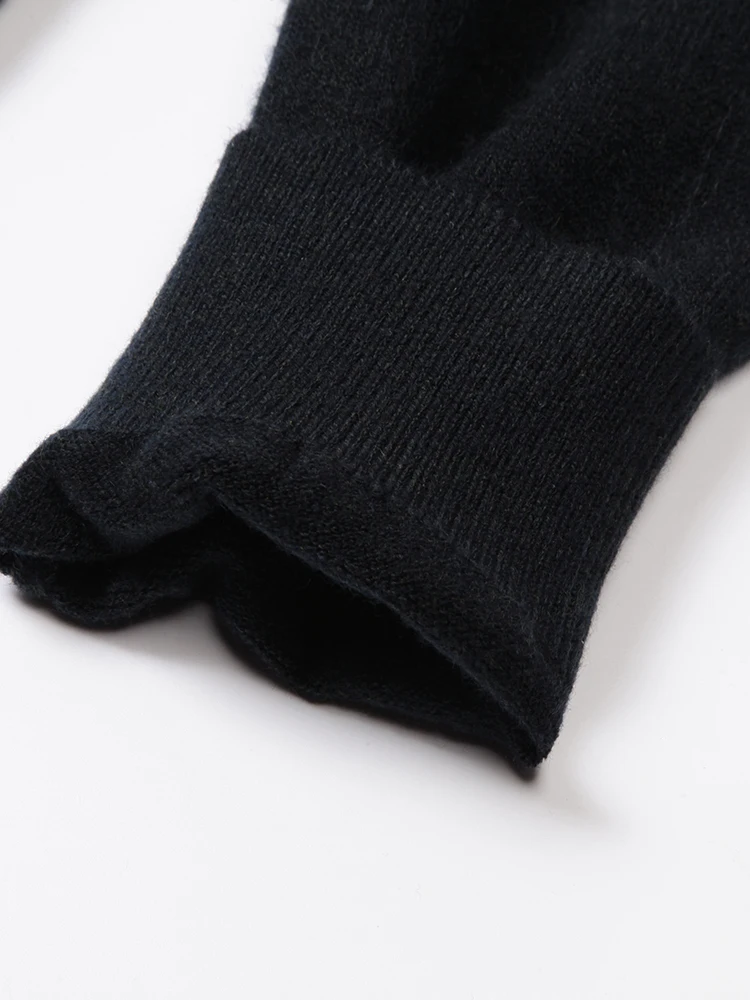 سترة رجالية محبوكة من هومسلايس بياقة مستديرة، طبقة أساسية دافئة للارتداء الداخلي، أزياء خريفية وشتوية بأسلوب حضري، مزيج من ال...