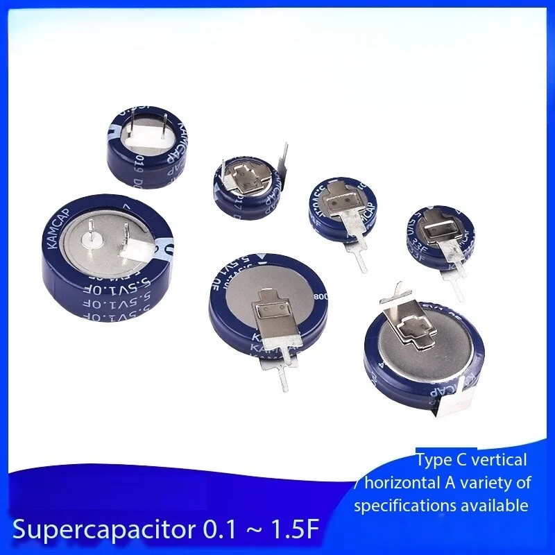 

1PCS Farad Capacitor 5.5V 0.1/0.22/0.33/0.47/1.0/1.5/2.0/4F C/V/H/Combo Type