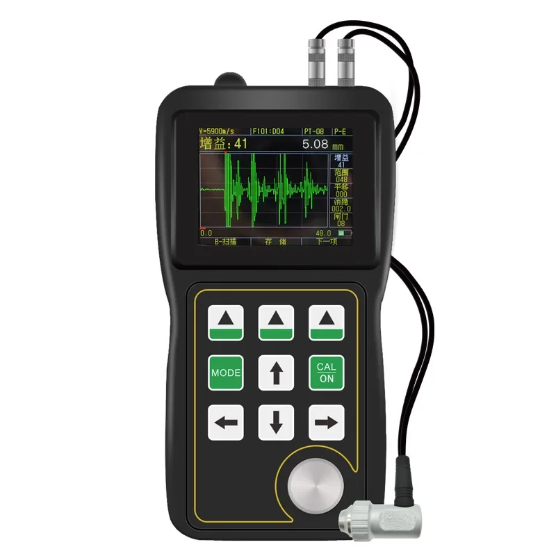Suitable for Ultrasonic Thickness Gauge True Color Screen A/B Sweep UT400 Penetrating Coated Pipeline Steel Plate