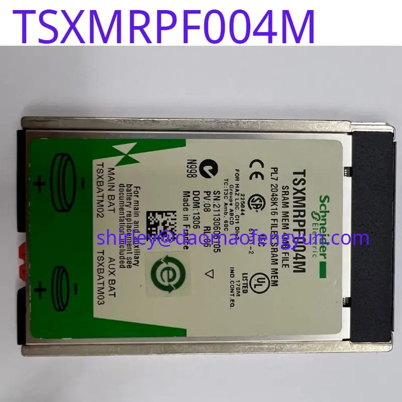 

Used PLC memory card TSXMRPF004M