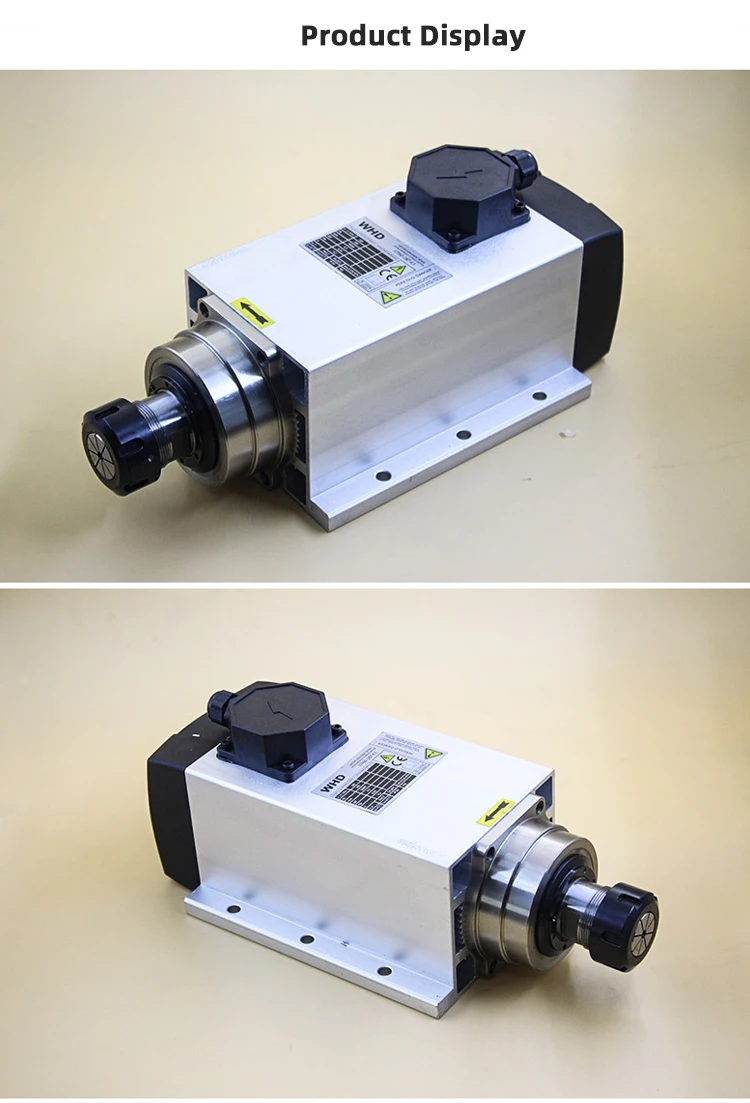 2026 مخصص تيار مستمر 220 فولت 380 فولت تبريد الهواء الكهربائية المغزل السلطة رئيس للفتاحات النجارة آلة الحفر المغزل المحرك #4