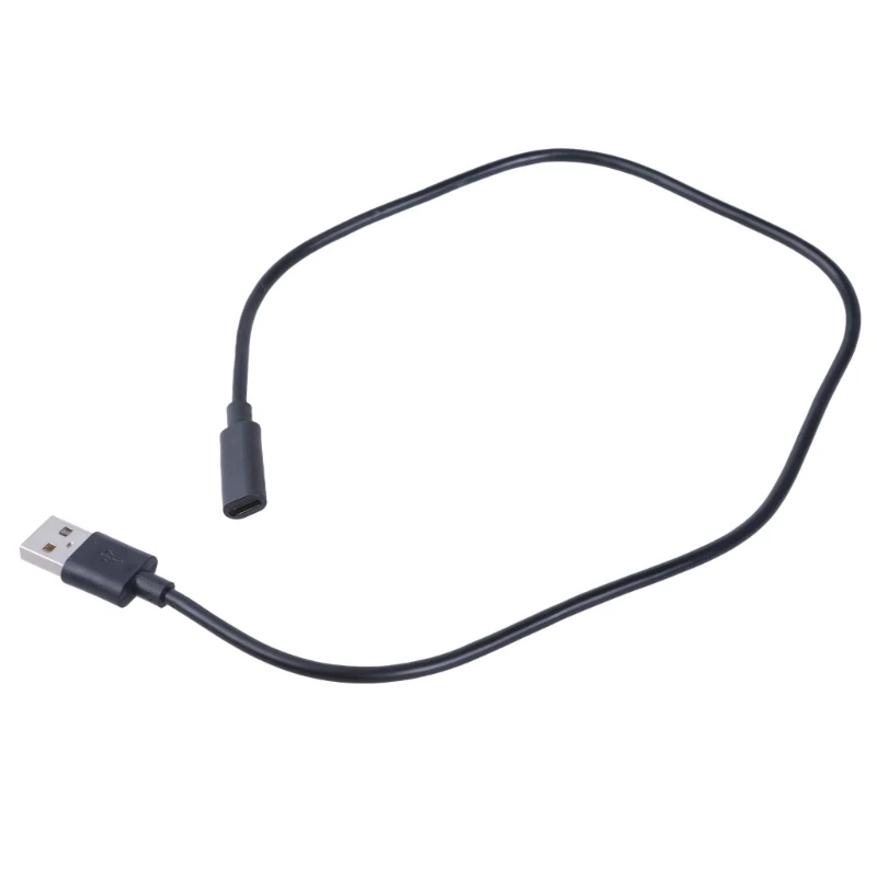 conversor USB 2.0 velocidade rápida macho para TypeC fêmea para carregamento linha dados
