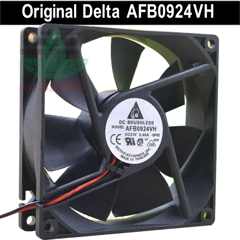 

New Delta AFB0924VH 9CM 9.2CM 92*92*25MM 9225 24V 0.40A For Blower Fan