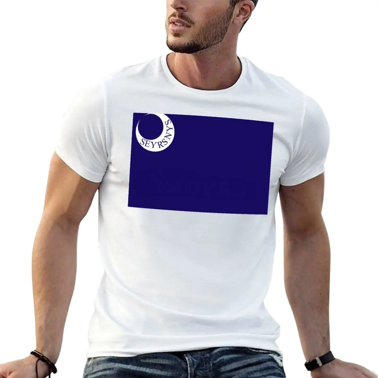 Camiseta con estampado de la bandera de Manx Moultrie para hombre, camisetas gráficas para hombre, camisetas gráficas para hombre