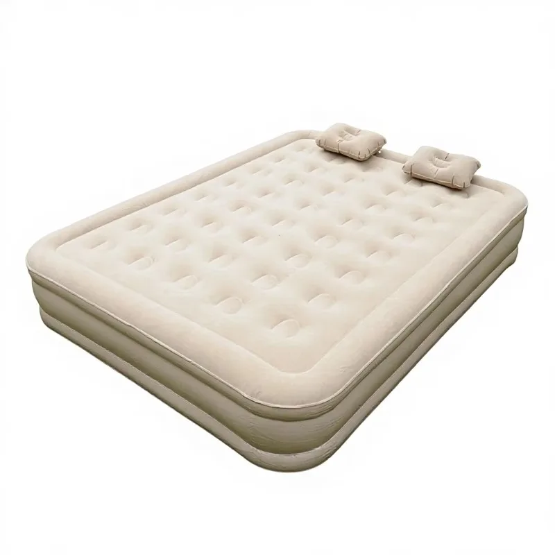 Airo Factory Outdoor Travel PVC Air Flocking Automatic Inflatable Portable Nap Leisure Mat
