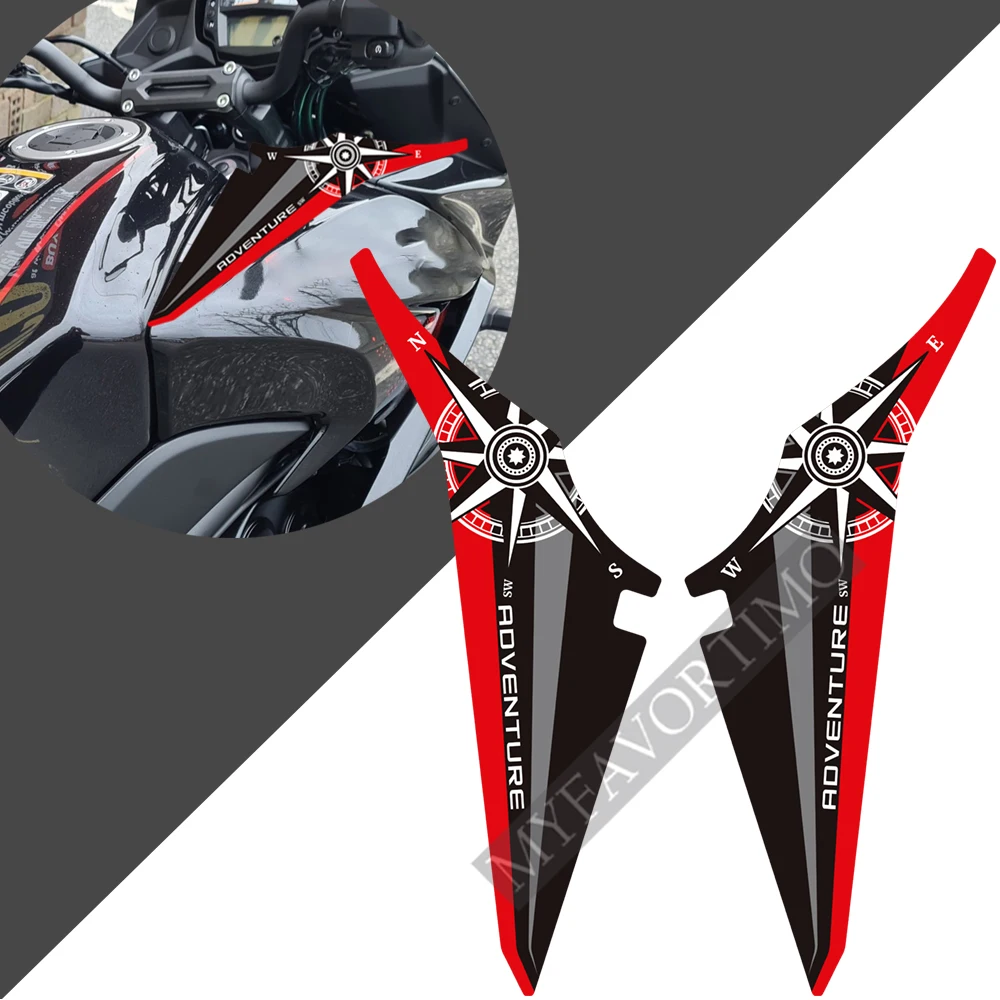Motorcycle For Kawasaki Versys 650 LT Tank Pad Stickers Decals Protective Windshield Windscreen Wind Deflector Touring