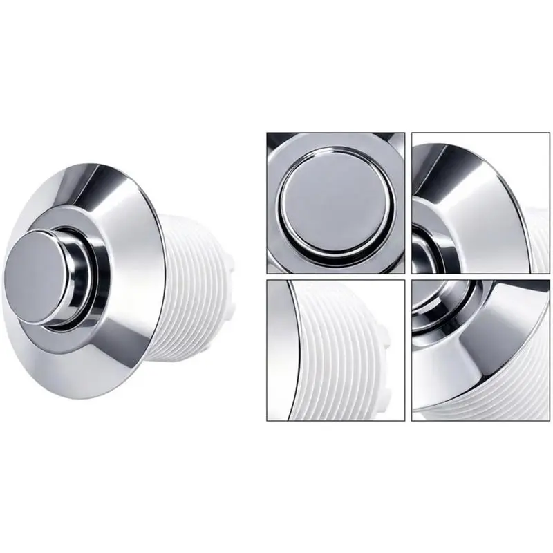 IALJ-Air Control Flush Button Pneumatic Switch For Grohe Sink Model 38488000 Pneumatic Flush Button