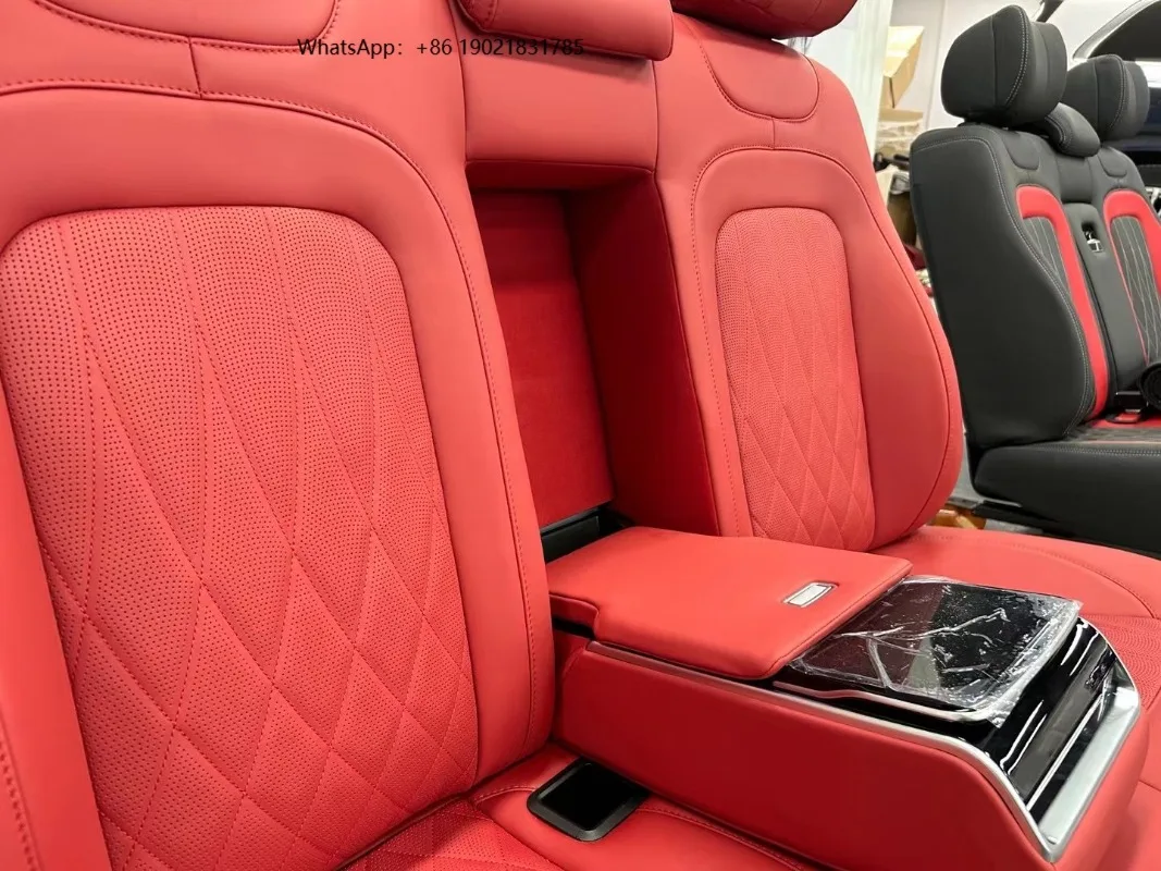 Wholesale Rear Sofa Seat First Generation  W463 2002-2016 Luxury Leather Center Console Upgrade Kit