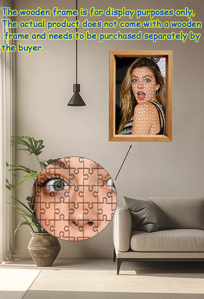 Puzzle personalizzato da 108/200/300/500/1000 pezzi, foto personalizzata, in legno, alta qualità, un regalo unico per amici, famiglia, animali domestici