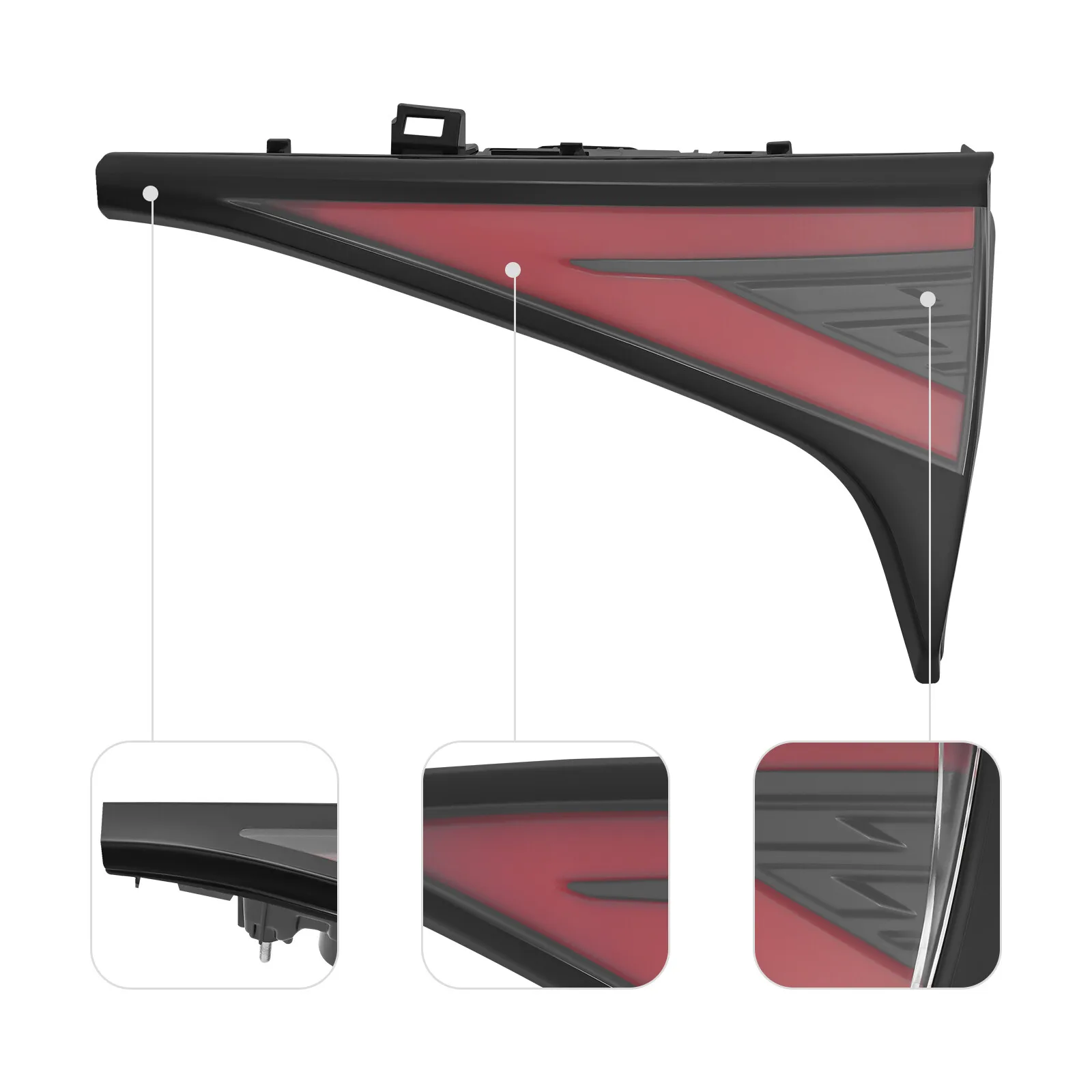 ضوء خلفي LED داخلي يسار ويمين لـ 22-24 كيا سبورتاج 92403-DW000 92404-DW100 أضواء إشارة الانعطاف وأضواء الفرامل