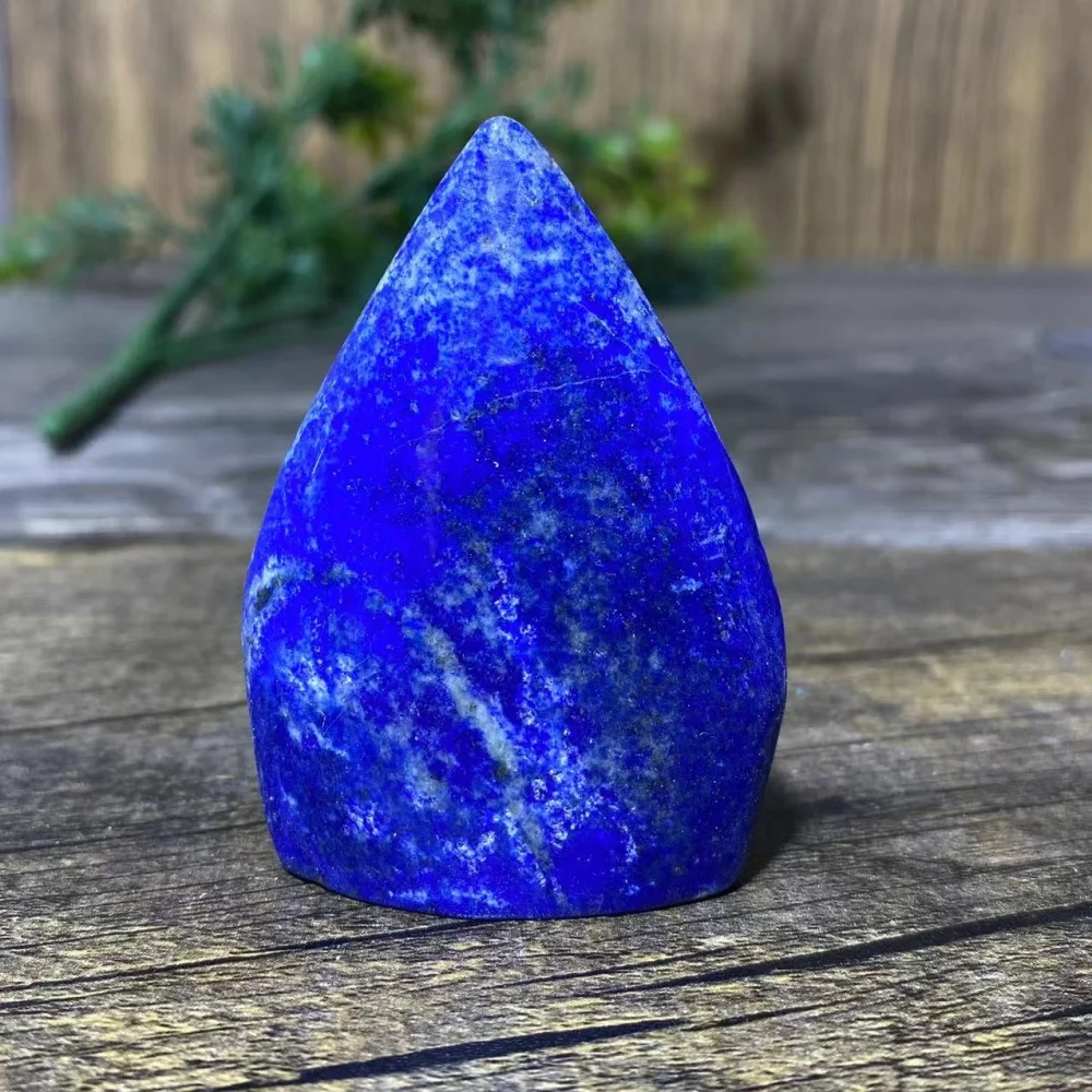 Crystal Natural Lapis Lazuli Torch Stone Quartz Reiki Carving Point Ornament Energy Healing Mineral Home Decoration Gemstones