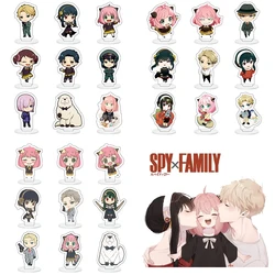 9Pcs/Lot Anime Figure Acrylic Stands Cute Cartoon Model Plate Decoration Decor Collection Props For Friends Accessories Gift