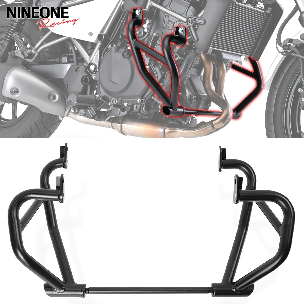 

For Kawasaki Eliminator 400 450 500 2023-2025 Engine Crash Bars Guard Bumper Side Frame Slider Protector Falling Protection Bar