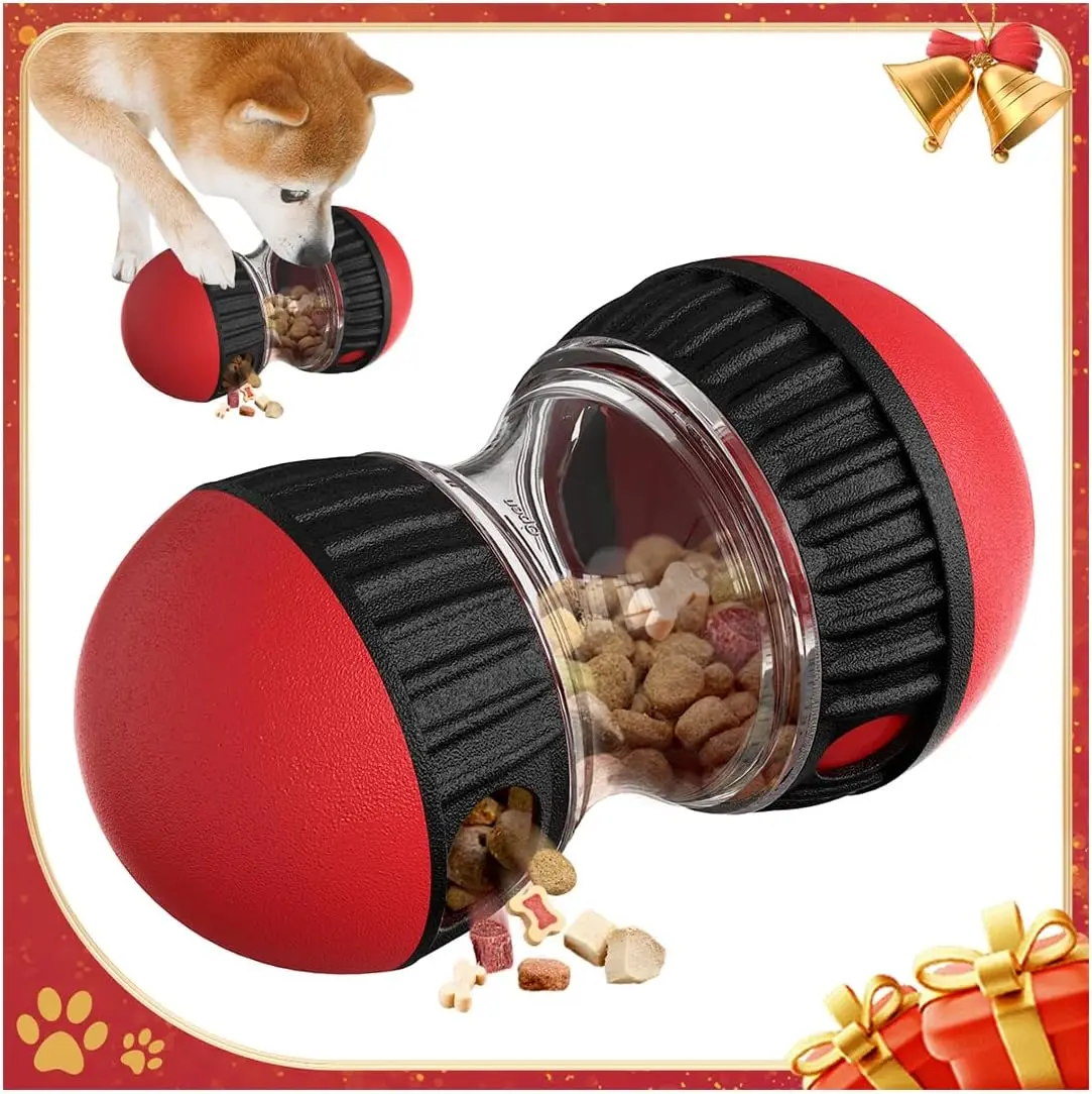 

Dog Interactive Toys Indestructible Puppy Toy Adjustable Food Dispensing Treat Dispenser Dogs Puzzles Feeder Slow Feeding