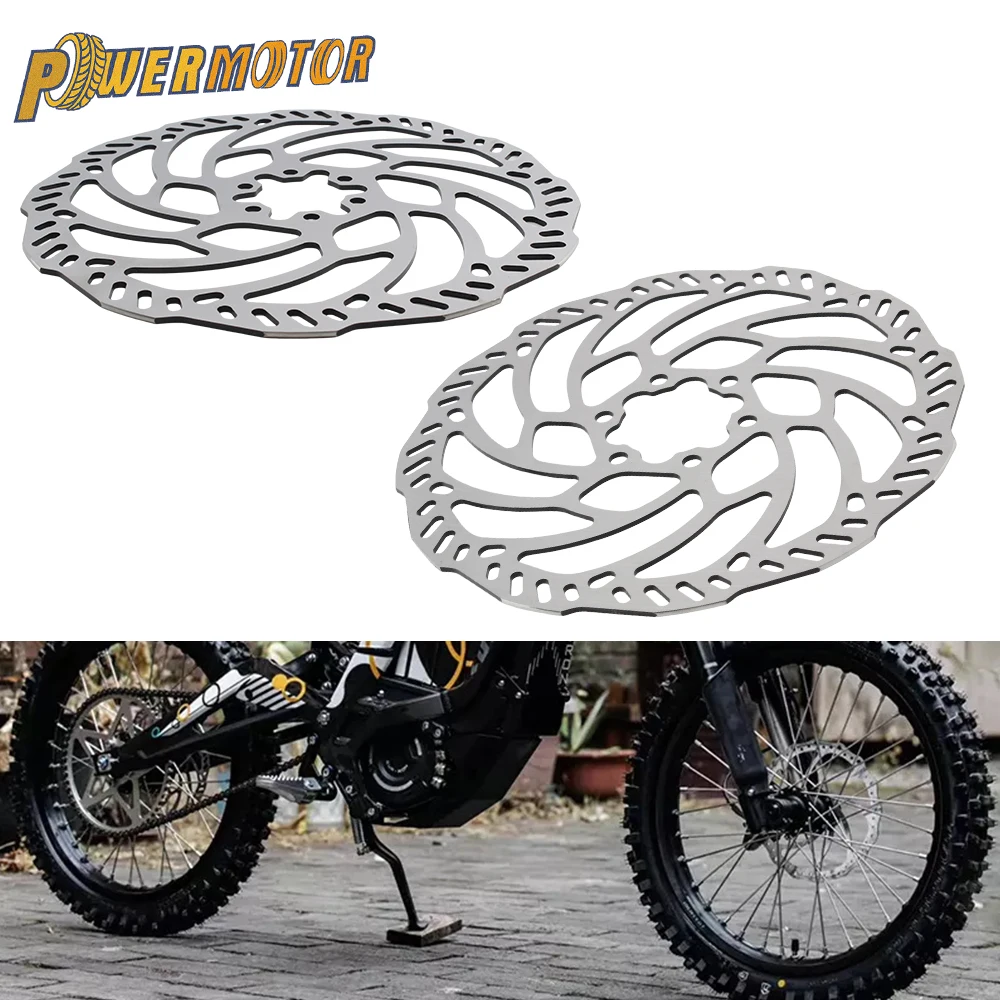 

for Surron Motorcycle Brake Disc Front Rear Brakes Steel Parts Light Bee Motocross Off-Road Electric Dirt Motorbike Accessories