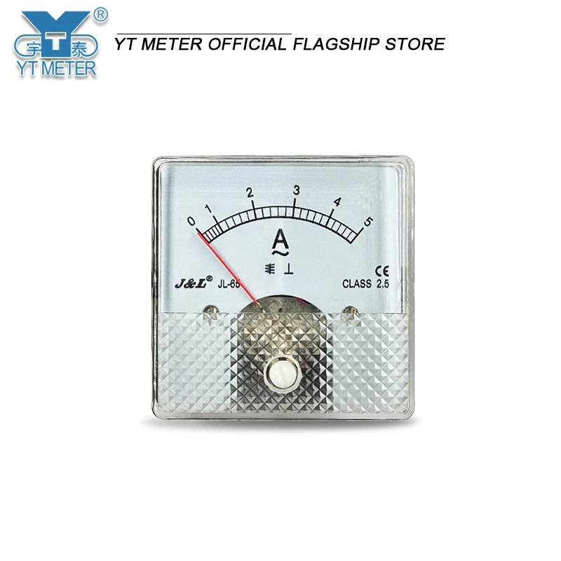JL - 65 AC5A AC Ammeter، 50A، 200A Pointer AC Ammeter DH65