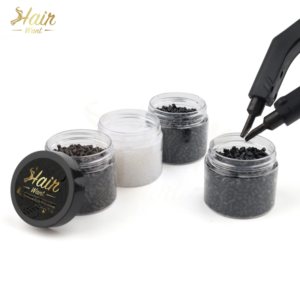 Hair Want 80g Italian Keratin Glue Pellets Granules Fusion Keratin Glue Beads for Nail/I Tip Hair Extensions Keratin Extensions