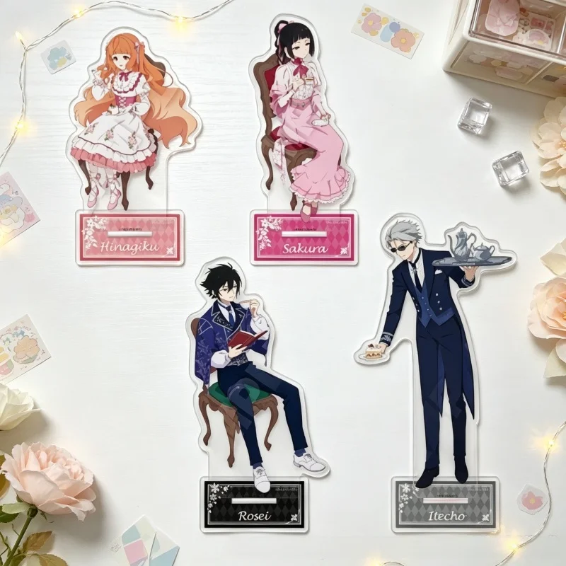 Acrylic Stand Keychain Agents Of The Four Seasons: Dance Of Spring 15CM Decorations Accessories Hinagiku Kayo/Sakura Himedaka
