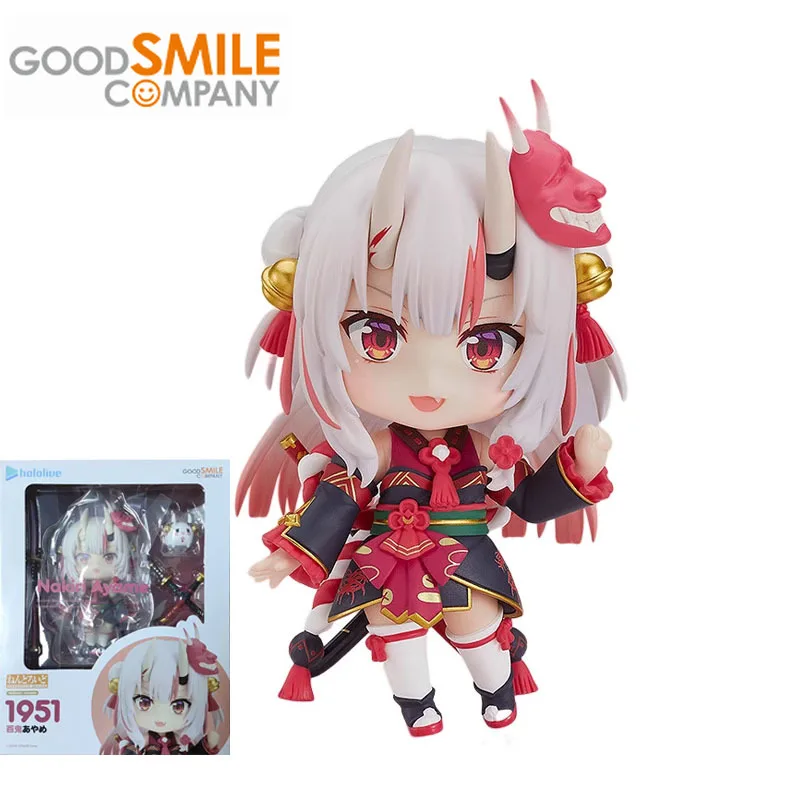 

Good Smile Original Nendoroid Hololive Nakiri Ayame 1951 joints Movable Anime Action Figures Toys For Boys Girls Kids Gift Model