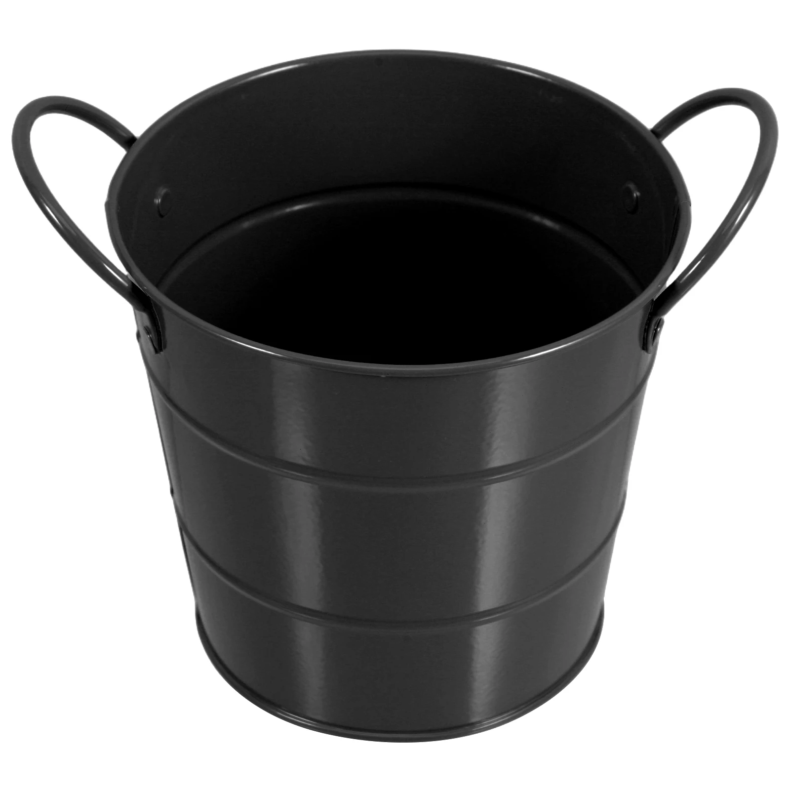 

Desktop Trash Can Iron Bucket Material Multifunctional Office Home Use Pen Holder Mini Dust Bin Narrow Trash Can Rubbish