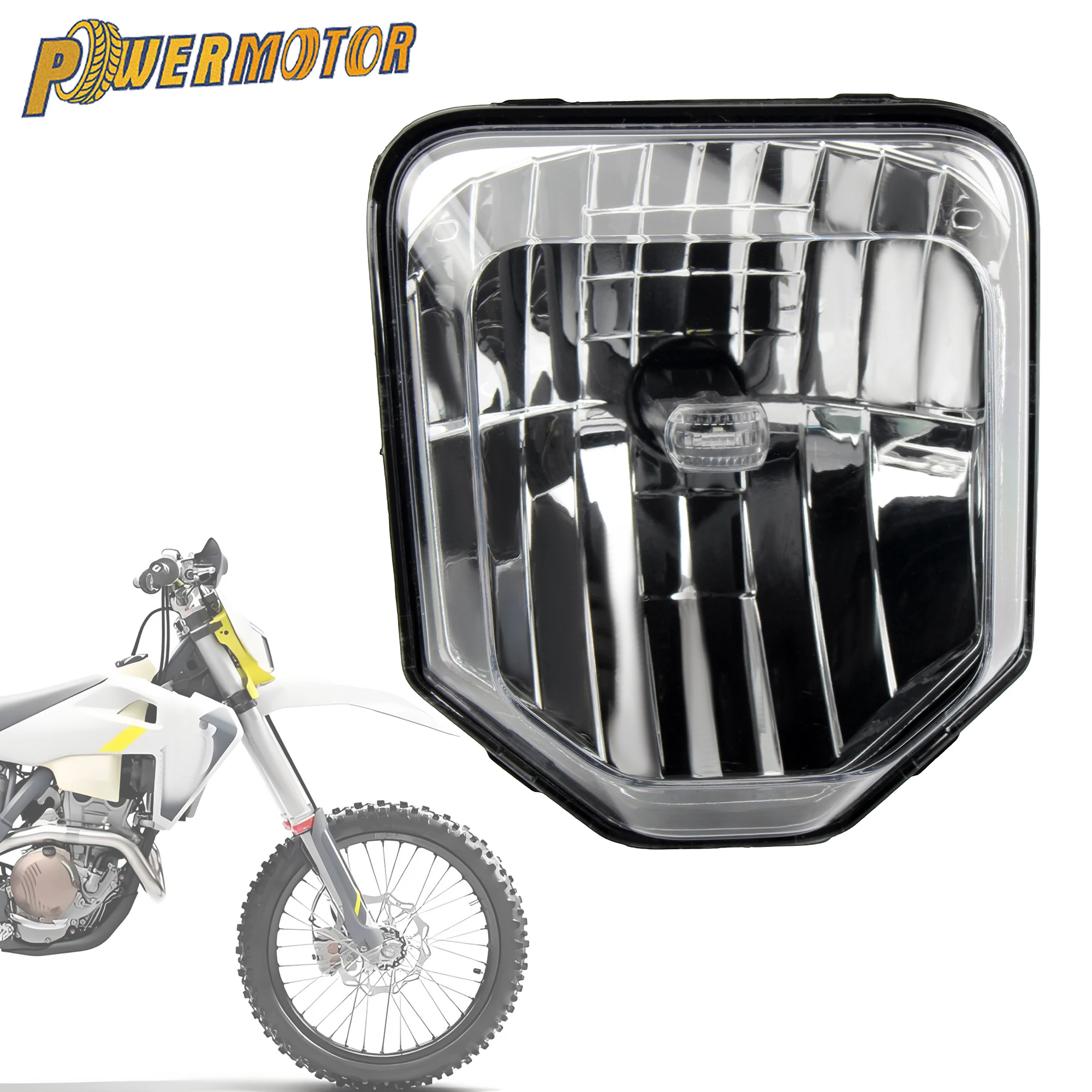 

for Husqvarna Motocross LED Headlight TE FC FE TC 125 250 300 300i 450 701 2024 Enduro DirtBike Headlamp Wick Replacement Parts