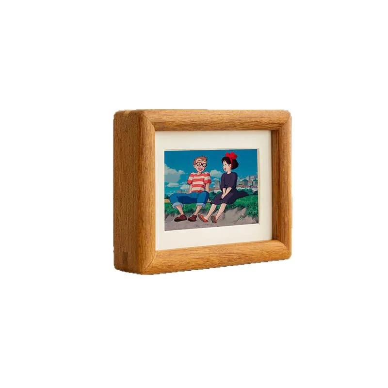 Solid Wood Mini Photo Frame Walnut Teak Wedding Picture Tabletop Display High-grade Frame Photos Tabletop Home Decor Xmas Gifts