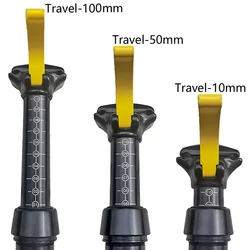 Premium Bicycle Shock Absorber Seatpost Adjustable Height Cushioning Manual Dropper With 100mm Travel 31.6mm Diameter Bike Part