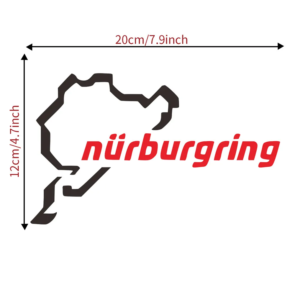 Free Shiping Auto Accesorios Illest Sticker Decal Vinyl Track Car Racing Window Nurburgring The Sign Car Sticker Car Sticker Dog