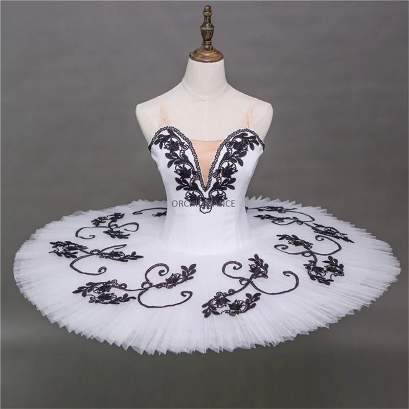 

Classical Excellent Quality Kids Girls Professional White Swan Lake Ballet Tutu Costumes