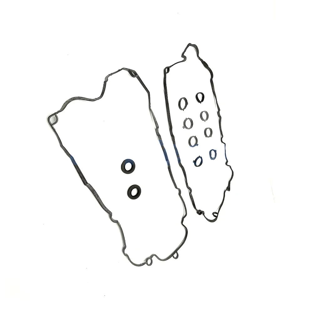 エンジン部品バルブカバーガスケットセットフィット 4.8 L 2008-2018 ポルシェカイエンパナメーラターボ M48 4.8L V8 ガス DOHC M 48.40 M 48.20